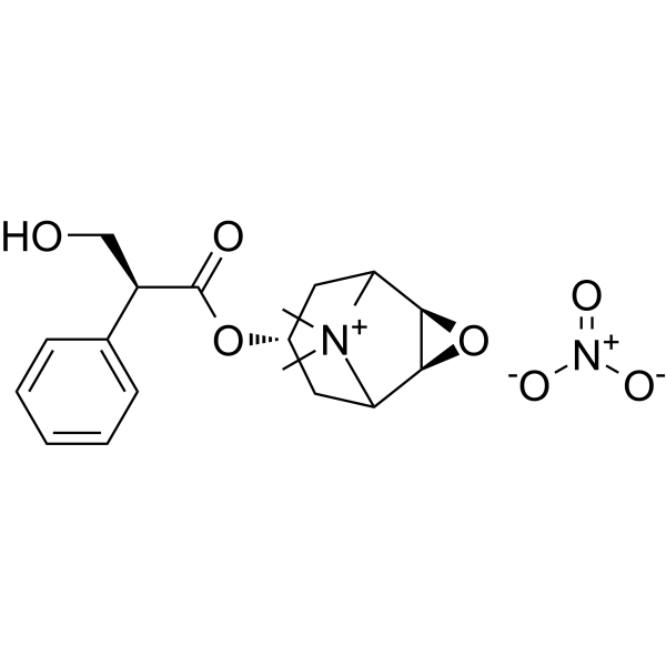 Scopolamine nitrate (Methscopolamine nitrate) 6106-46-3